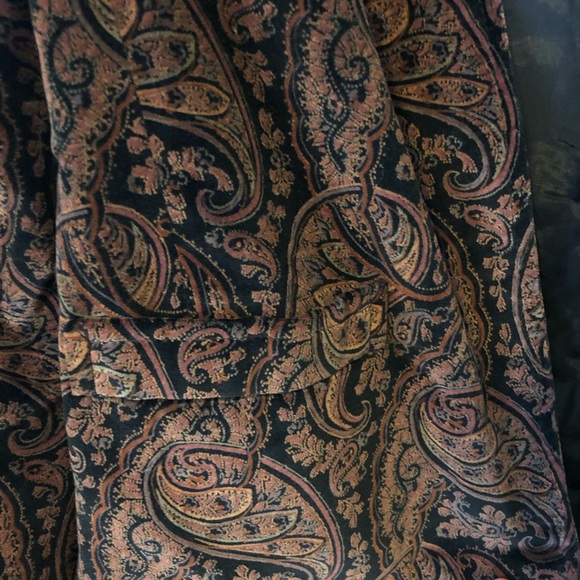 Beautiful Cotten velveteen paisley blazer size M - Picture 3 of 6